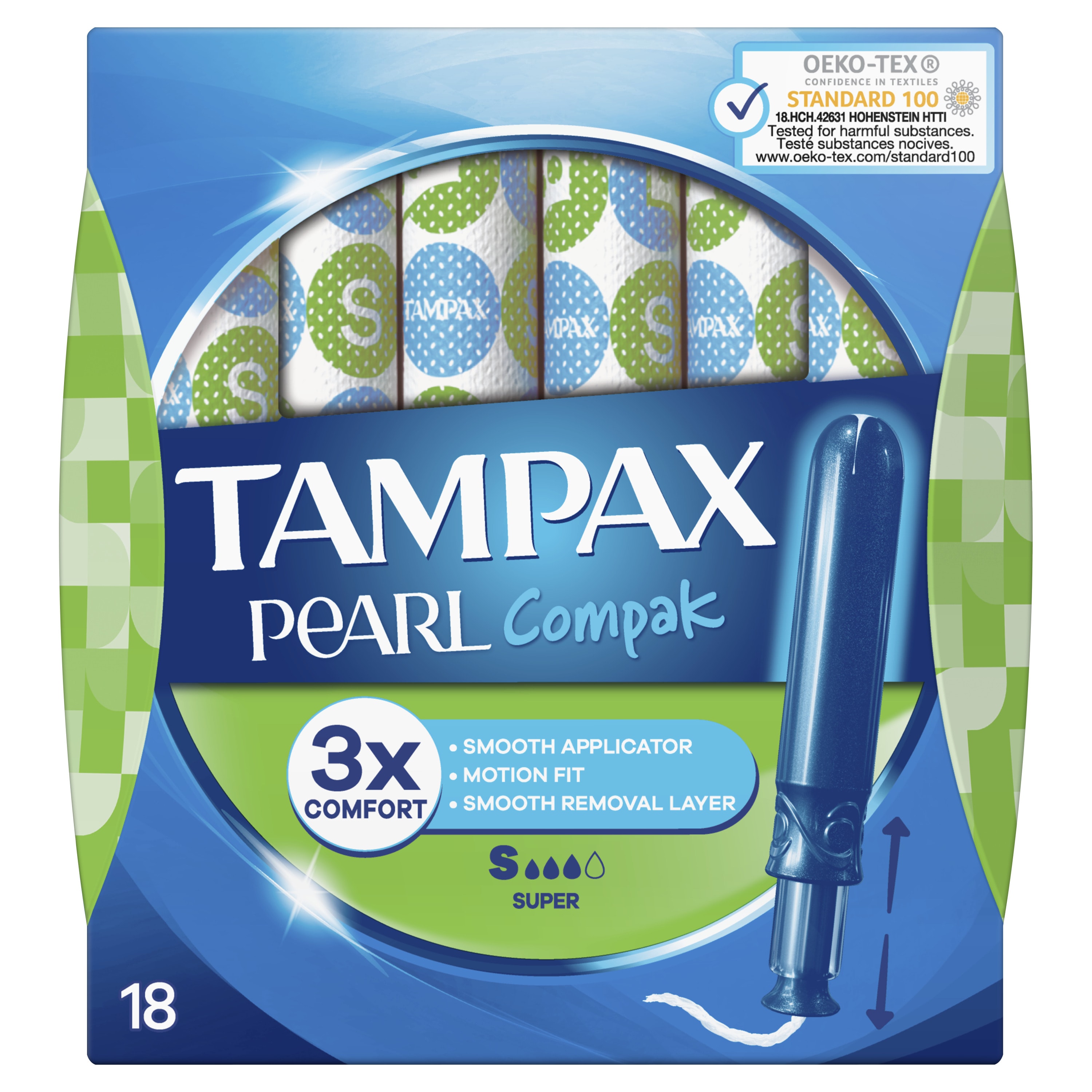 Tampax Pearl Compak Super