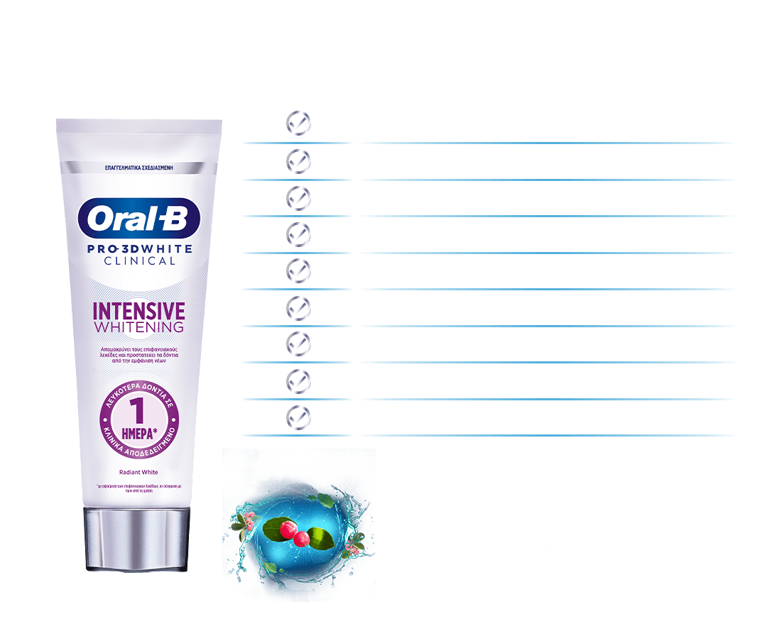 Clinical intensive whitening