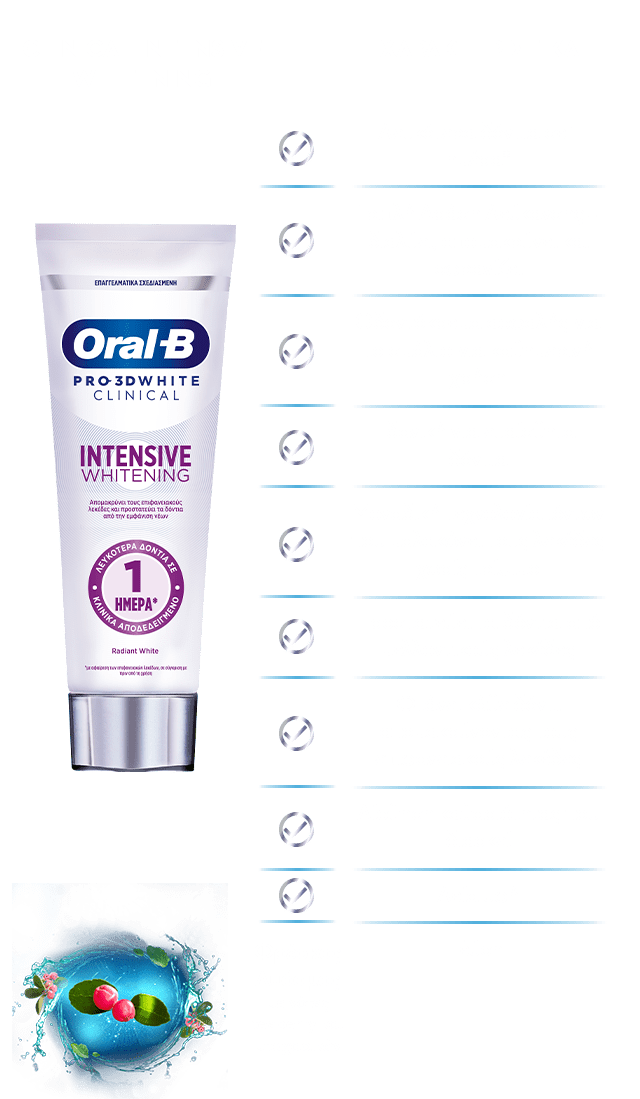 Clinical intensive whitening