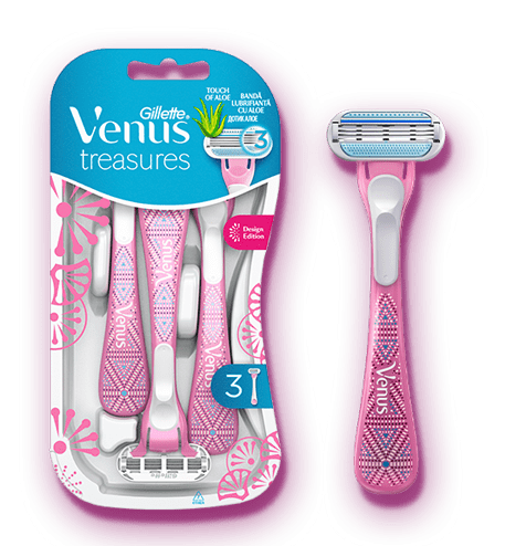 packshot Gillette® Venus treasures