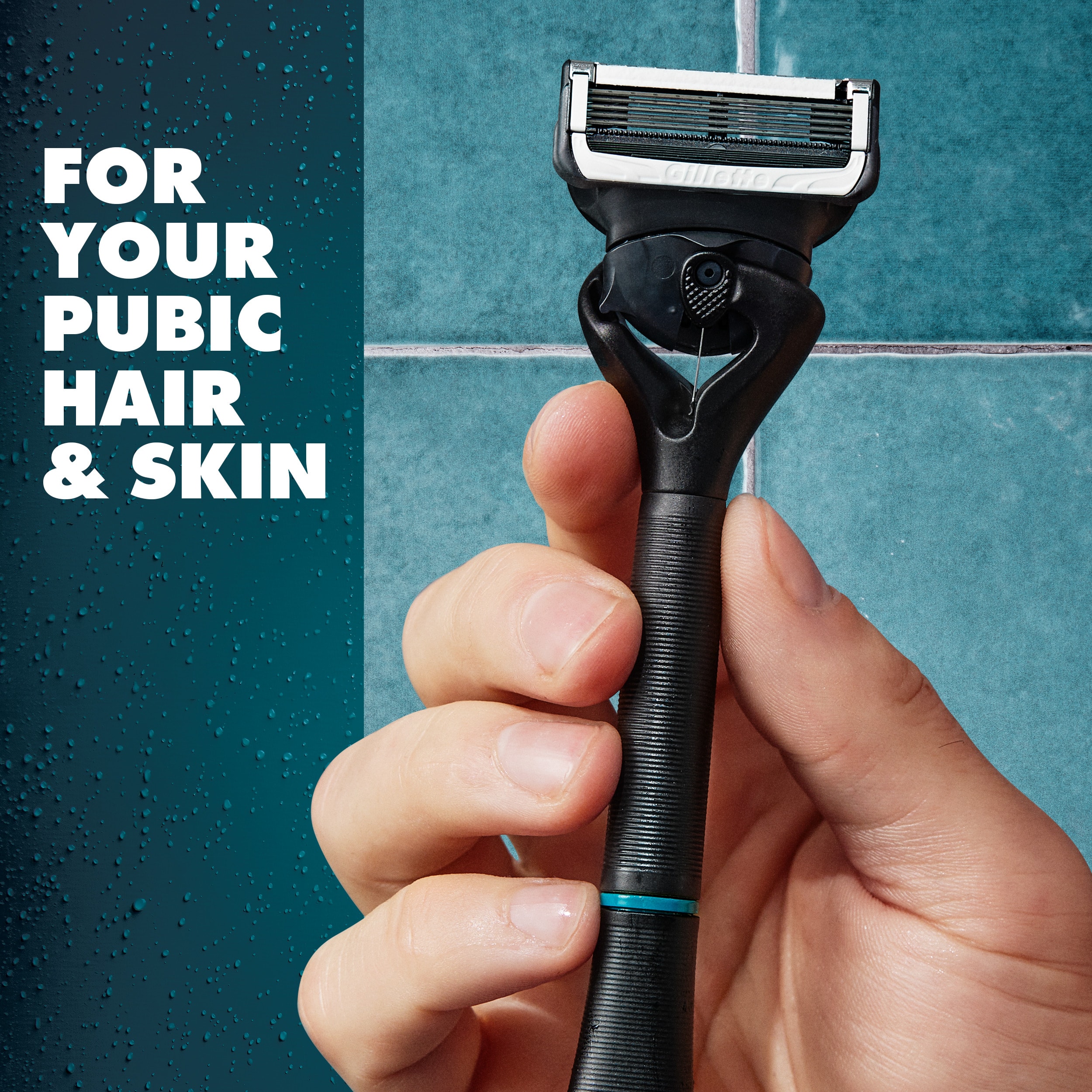 For your pubic hair and skin