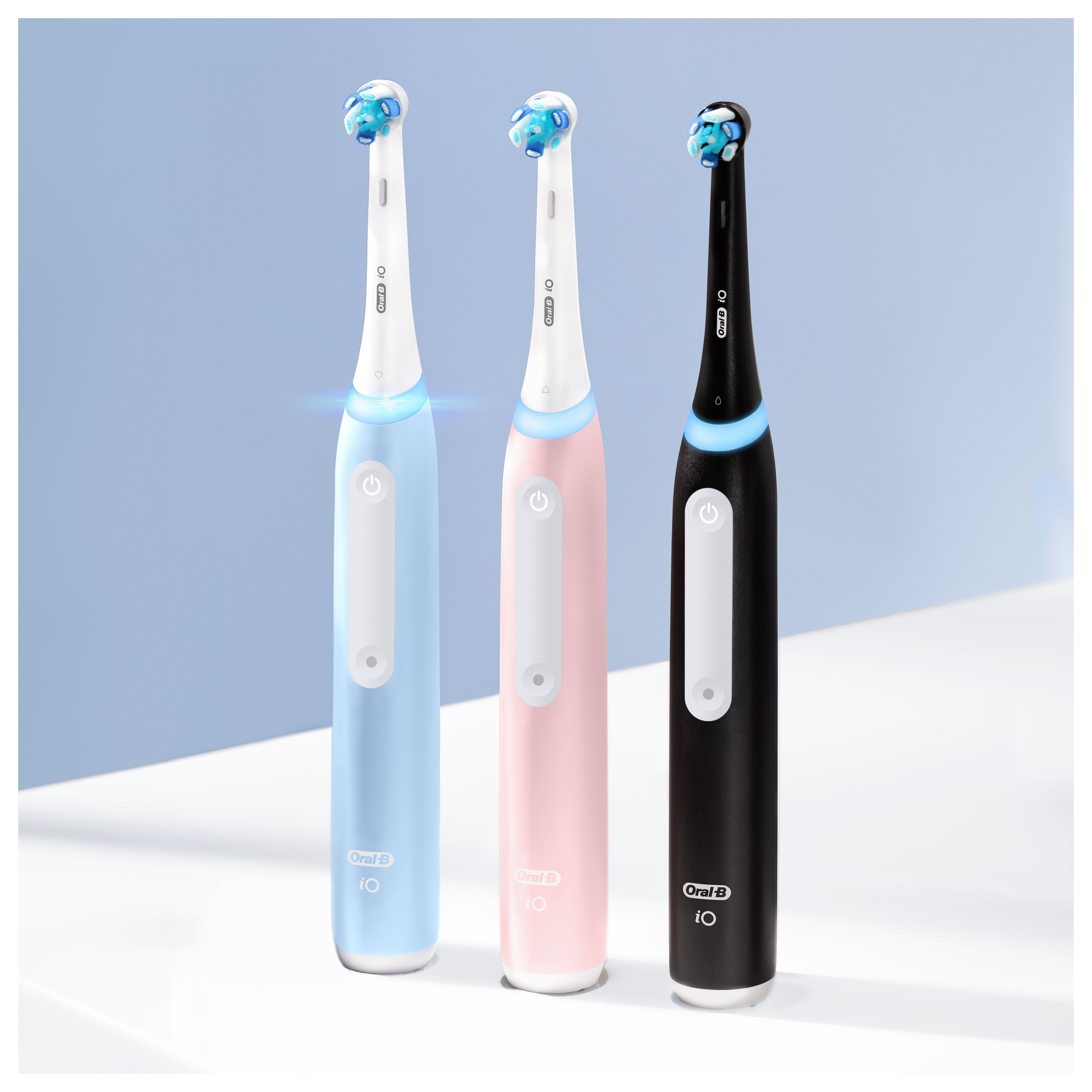 Three colours of Oral-B IO 3