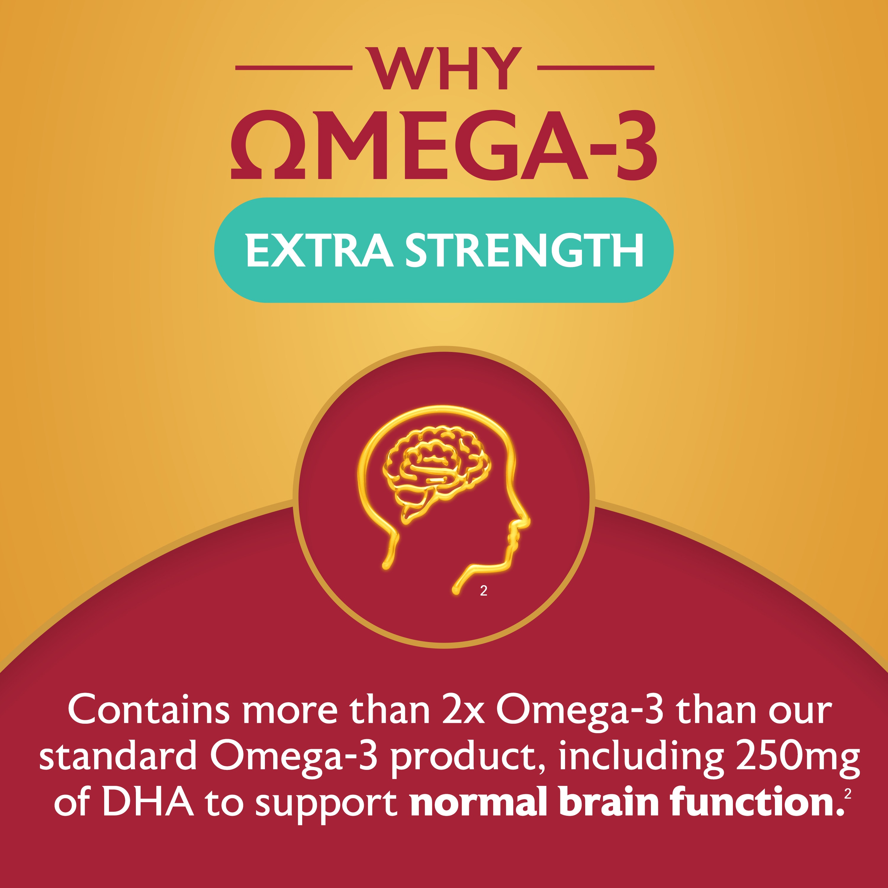 Seven Seas Omega-3 Fish Oil, Extra Strength with Vitamin D