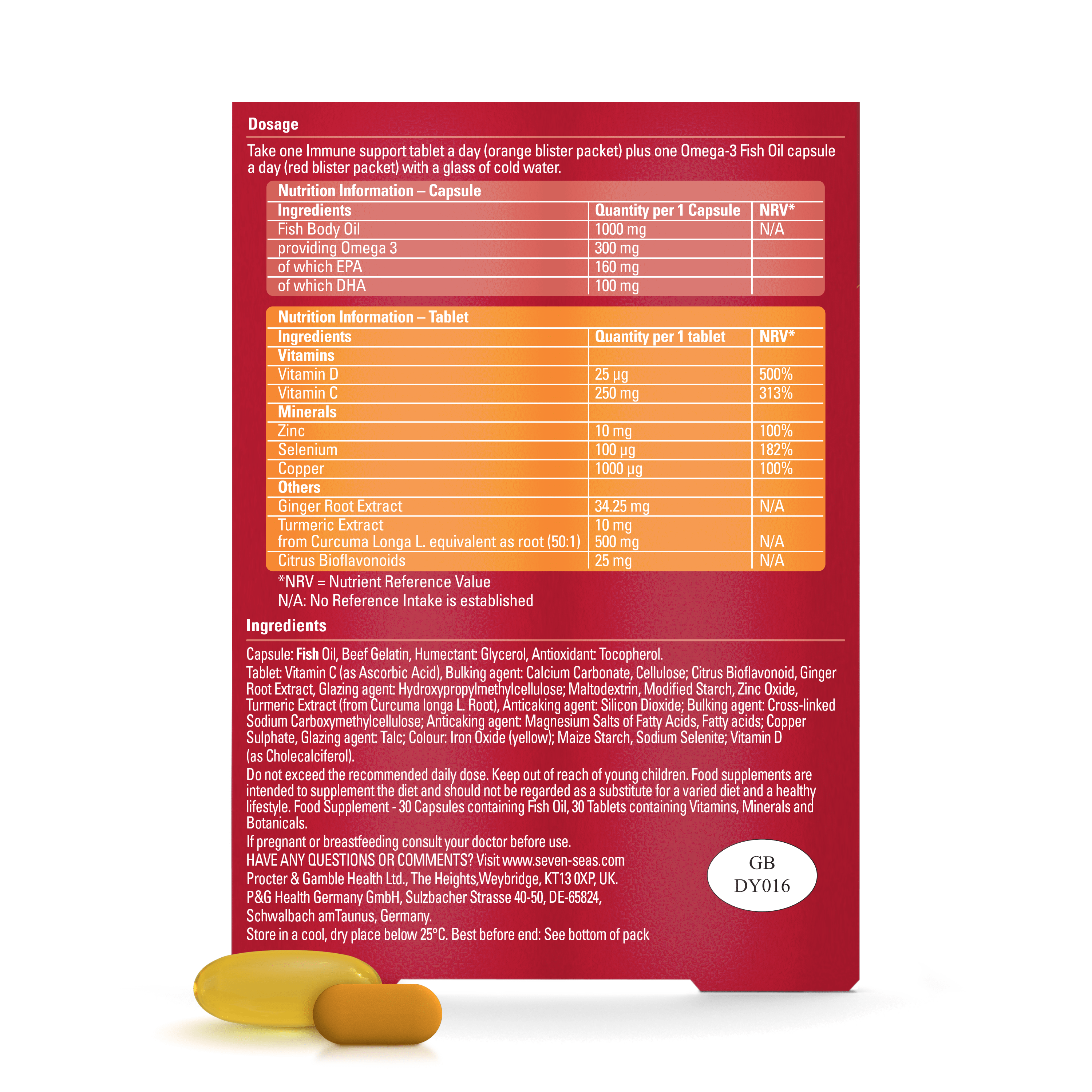 Seven Seas Omega-3 & Immunity