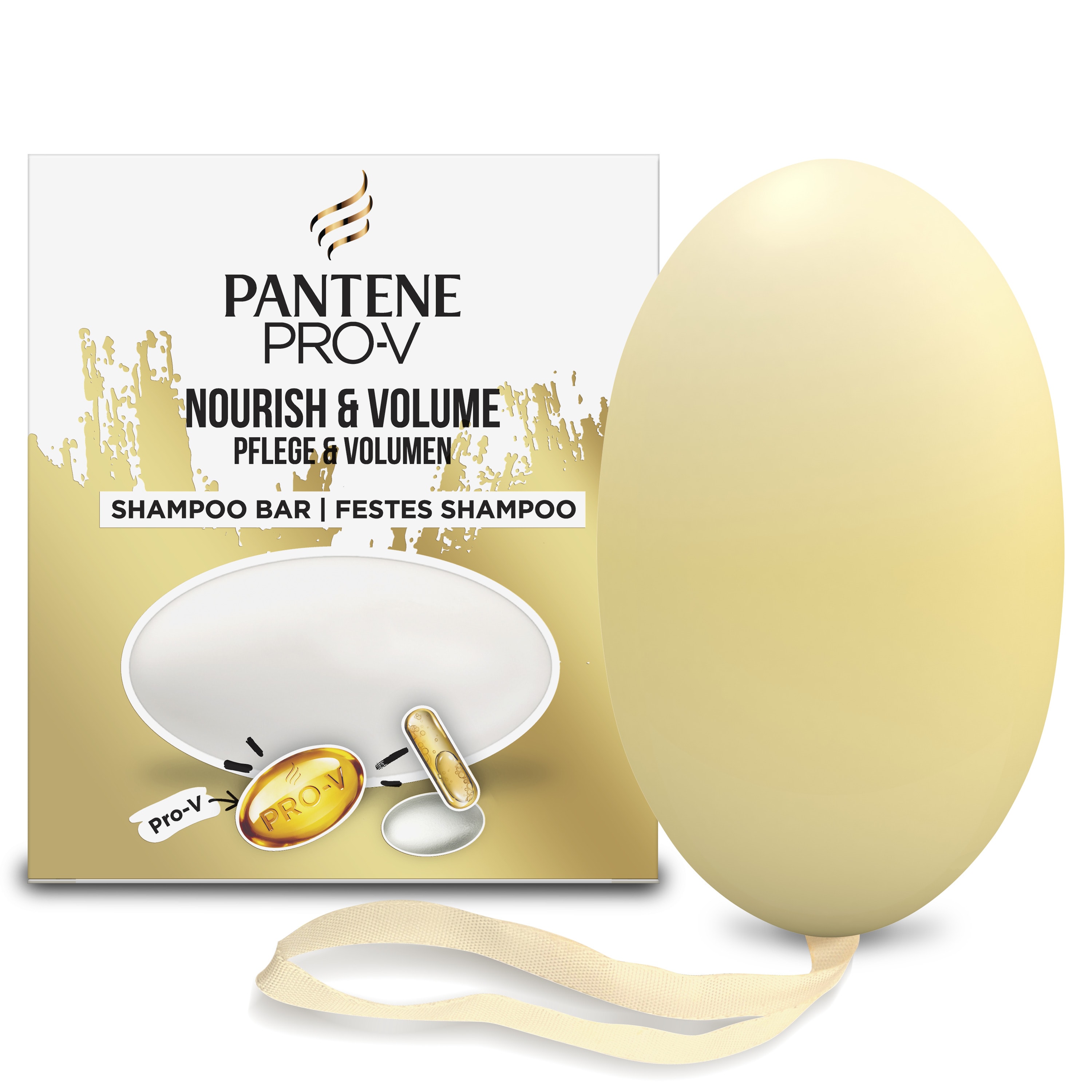 Pantene Nourish & Volume Solid Shampoo Bar