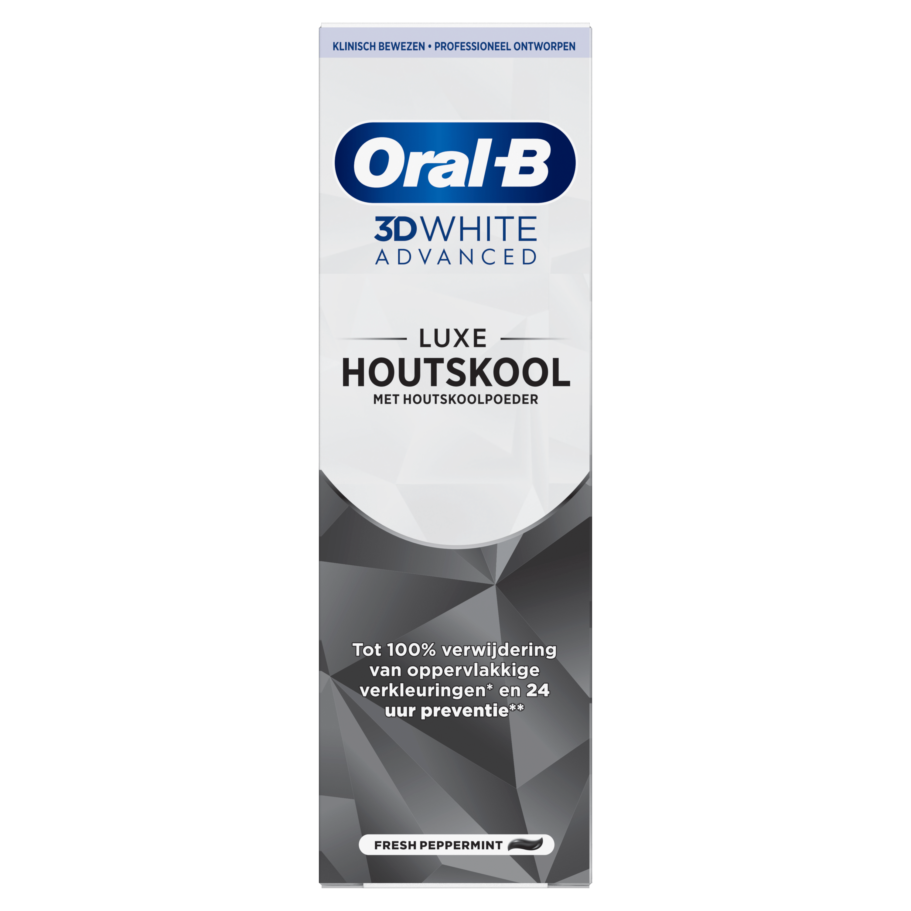 Oral-B 3D White Advanced met houtskool