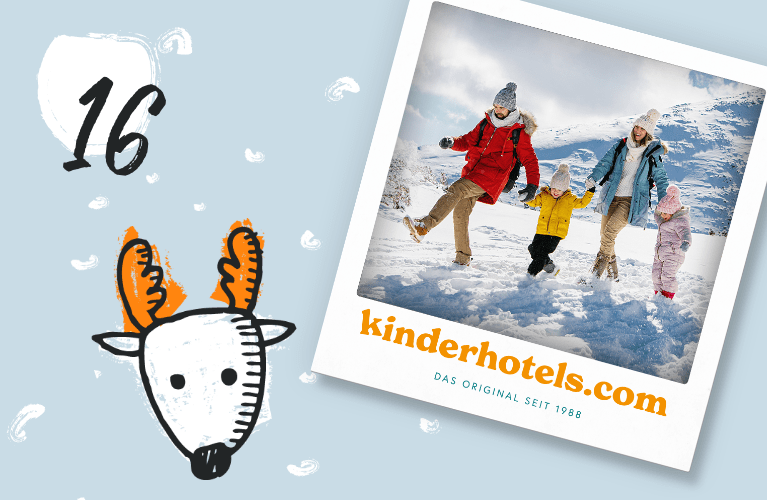 for meAdventskalender Gewinne Familienurlaub for me