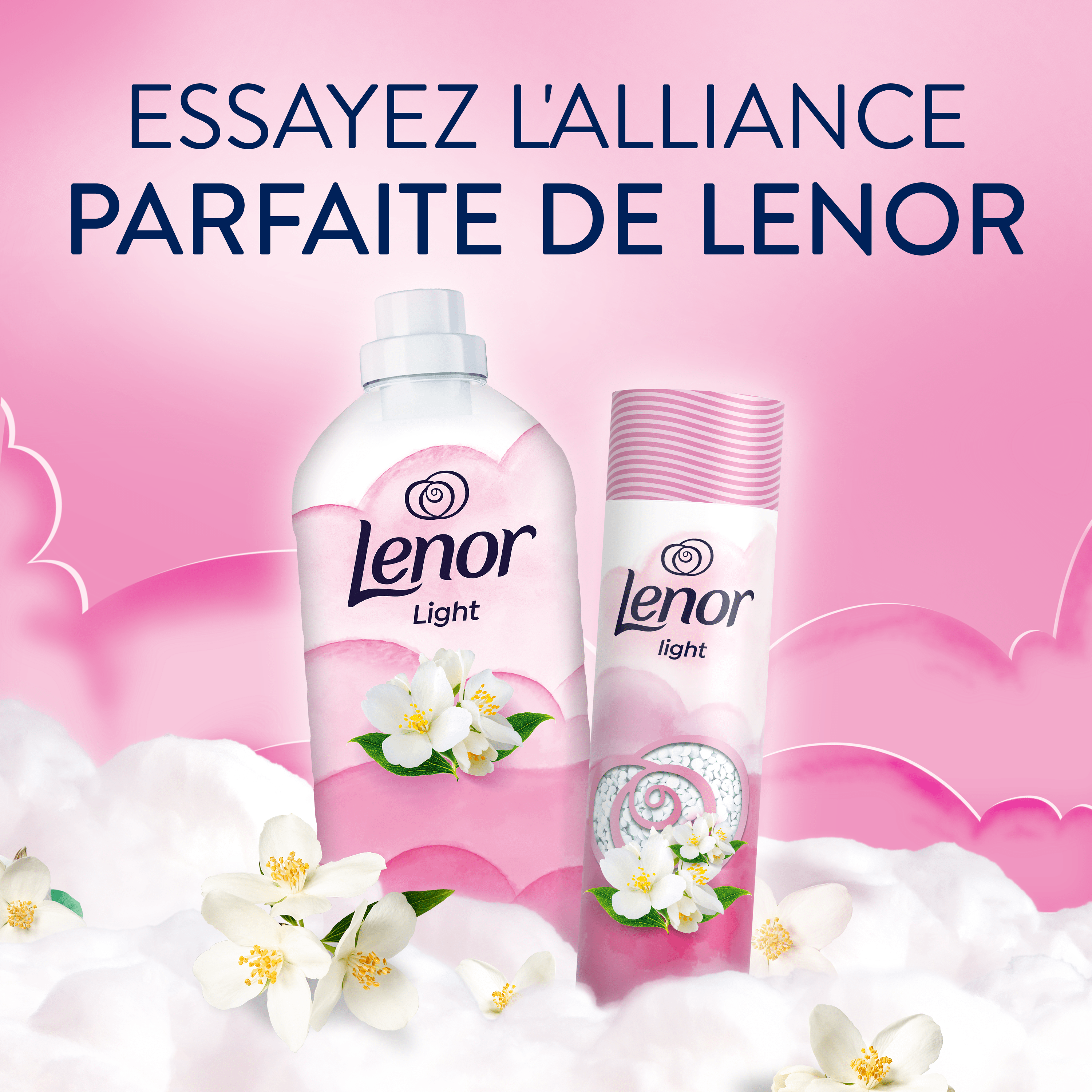 Lenor Light 0 Fleur de Jasmin