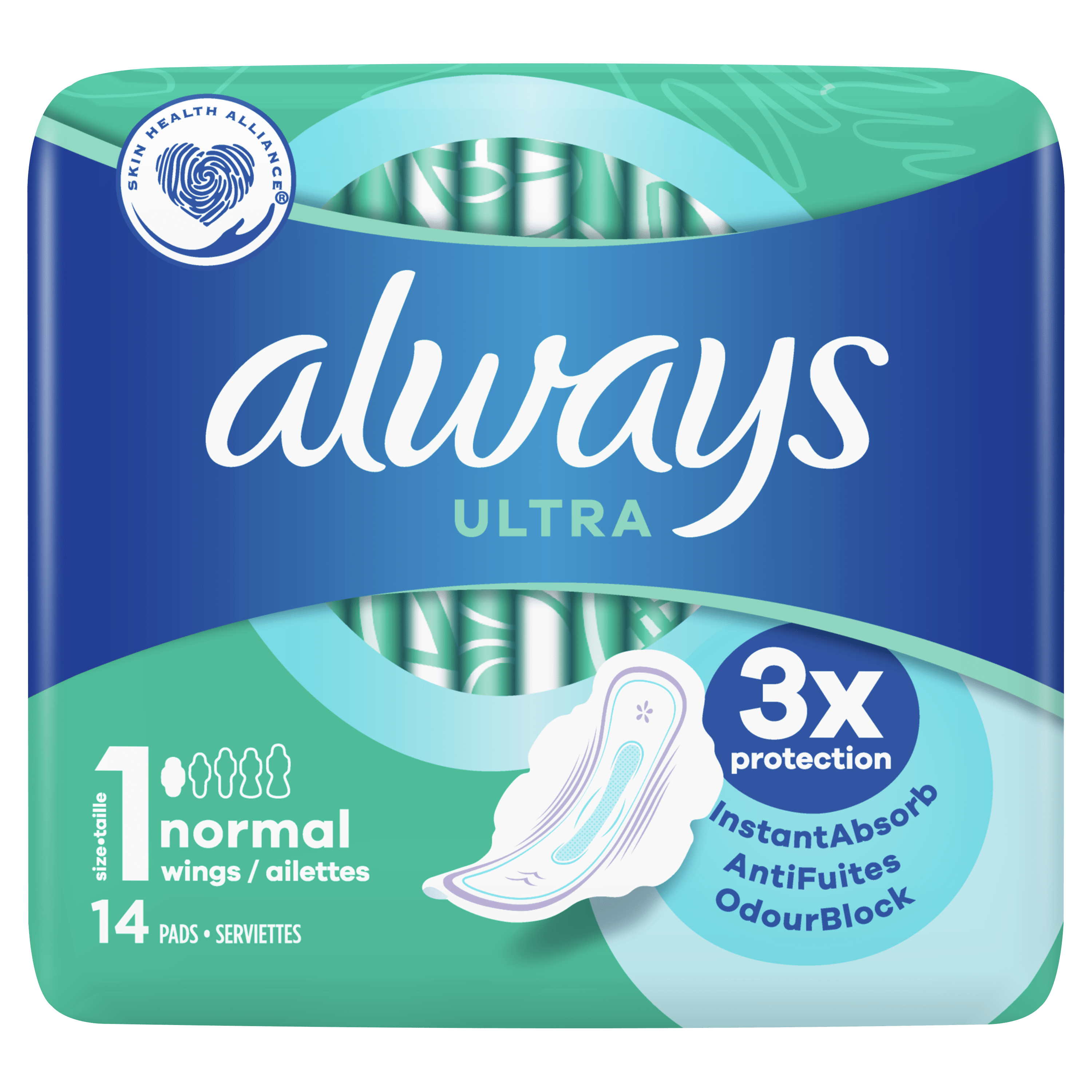 Always Ultra Normal Serviettes Hygiéniques