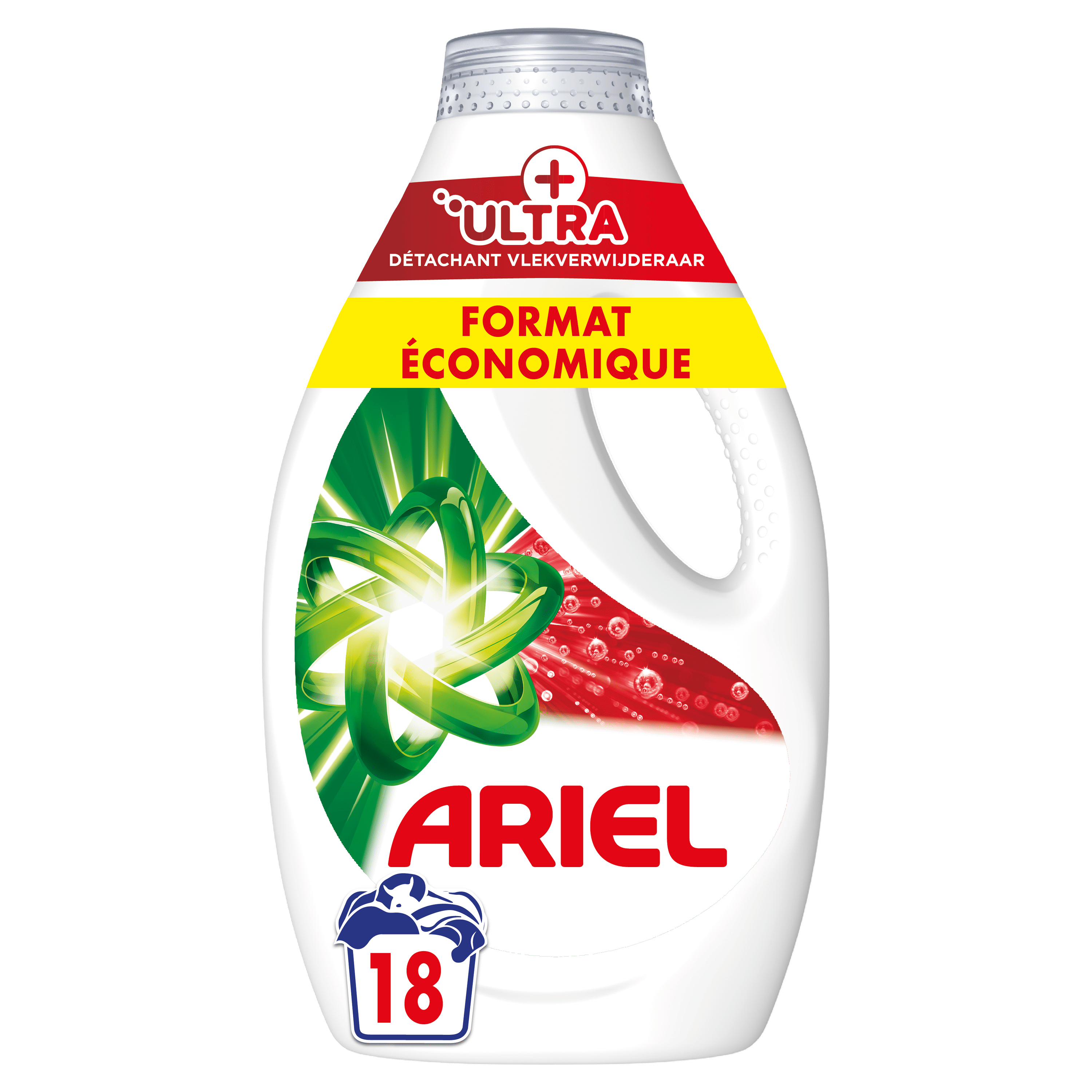 Ariel Lessive Liquide +Ultra Détachant