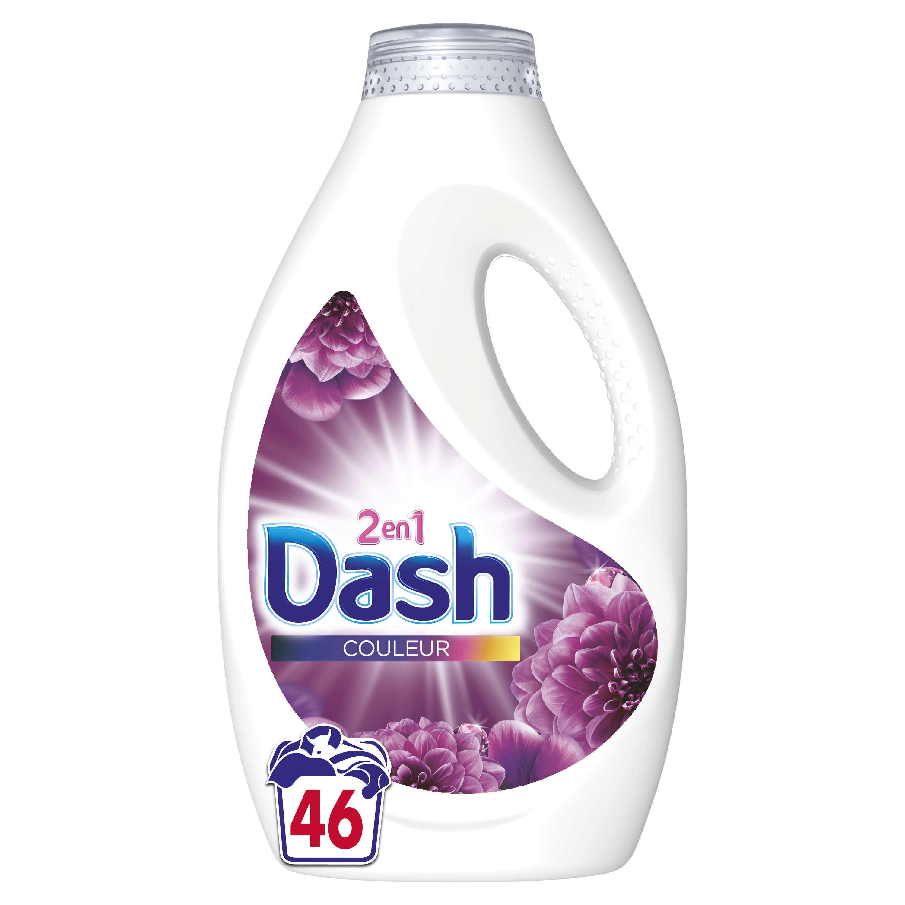 Dash 2en1 Lessive Liquide, Collection Divine Envie avec une Fraîcheur  Longue Durée, 24 Lavages : : Epicerie