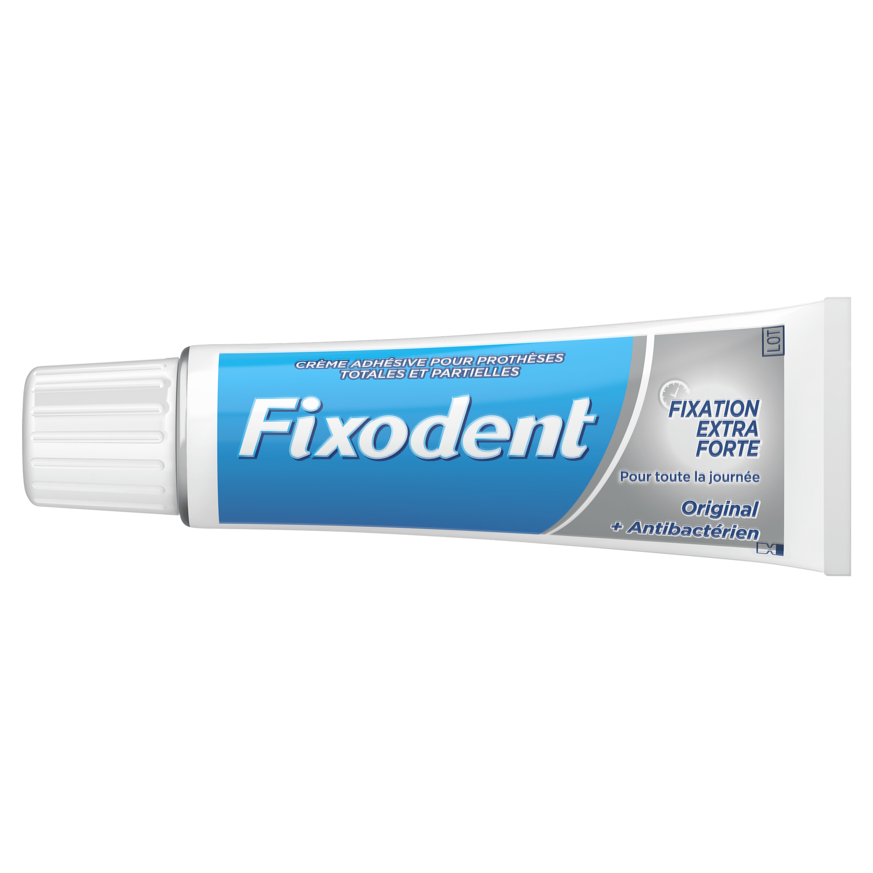 FIXODENT Fixodent crème fixative bouclier antibactérien original