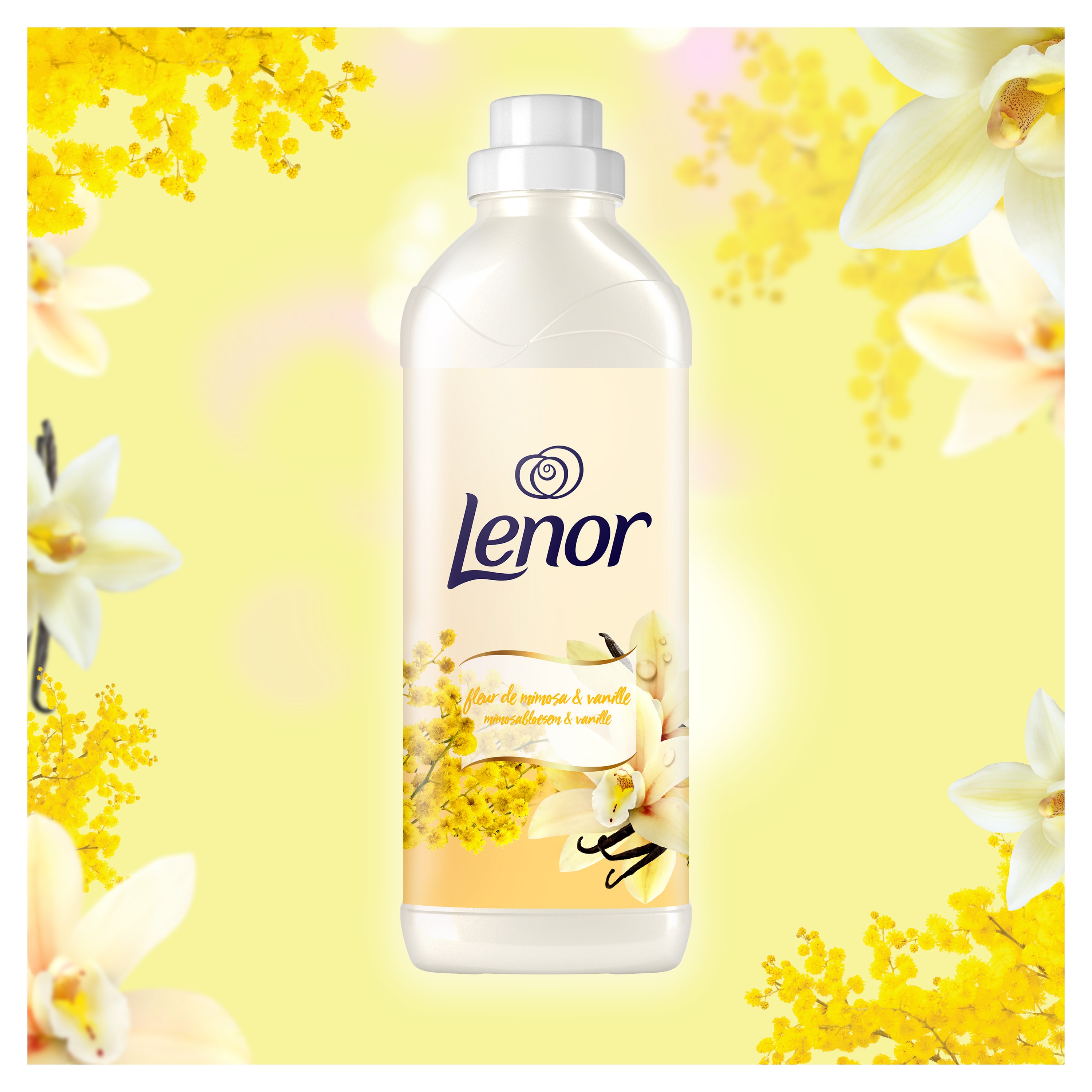 LENOR : Adoucissant concentré vanille mimosa - chronodrive