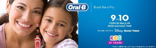 campanie oral-b pentru copii