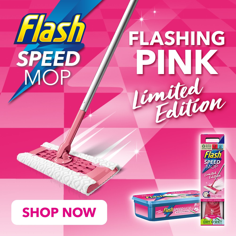 Flash Speed Mop Pink Limited Edition