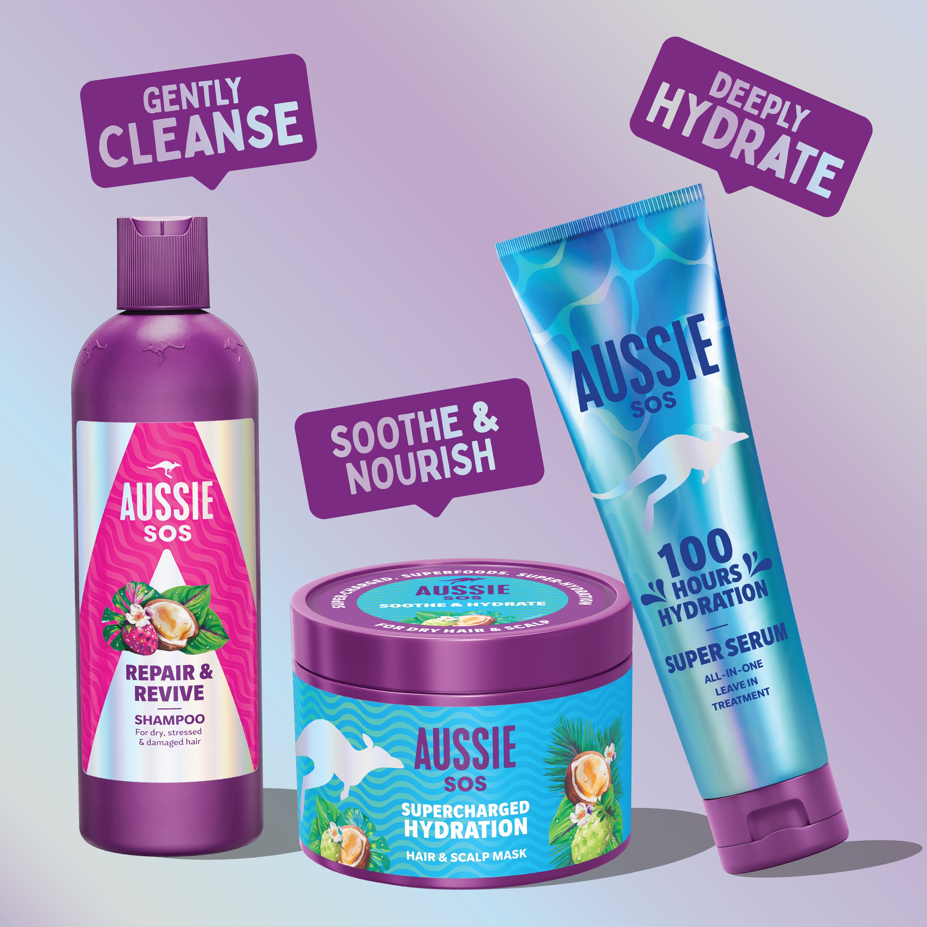 Aussie SOS Supercharged Hydration Hair & Scalp Mask