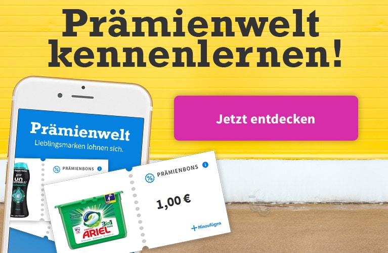 Prämienwelt jetzt entdecken