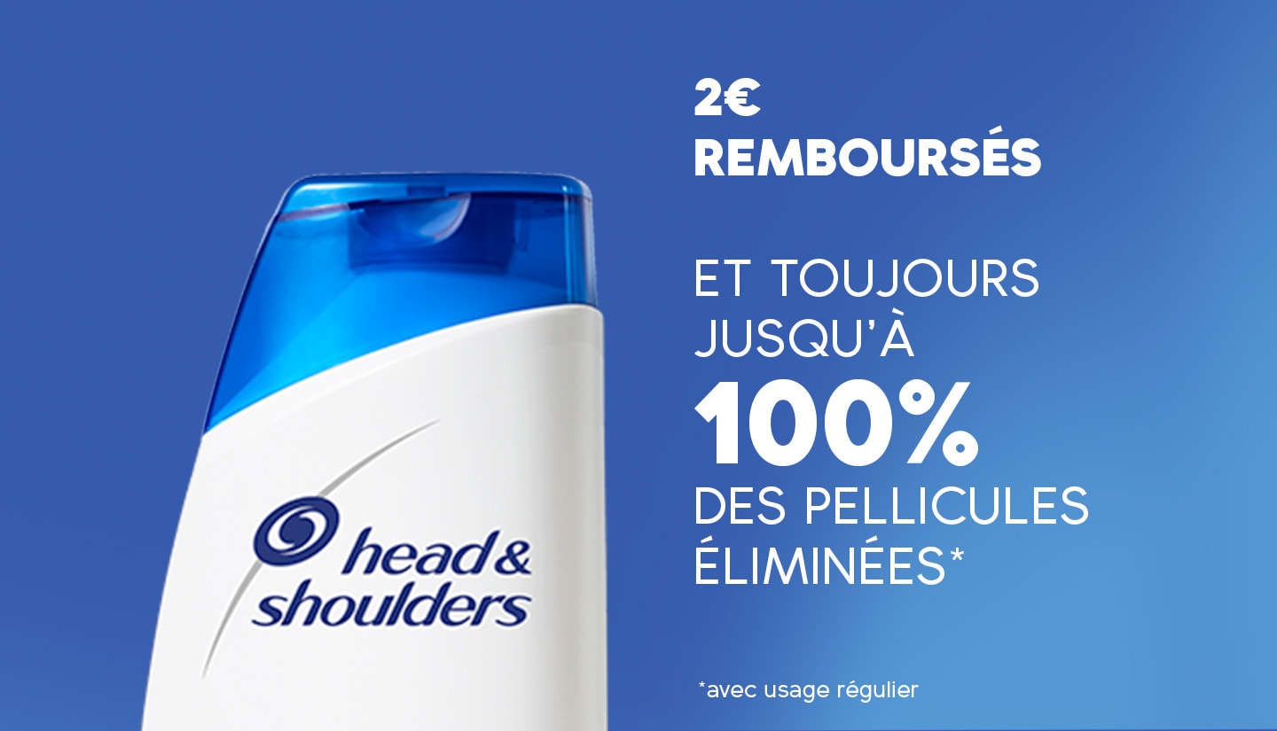 Head & Shoulders jusqu'à 2€ remboursés