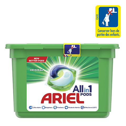 Ariel All-in-1 PODS, Capsules De Lessive Liquide, 92 Lavages, Lot