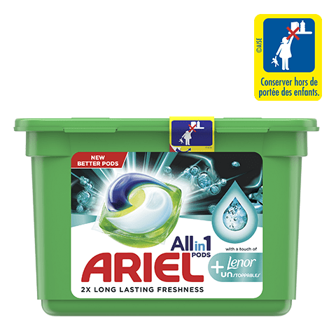 Ariel ALLIN1 PODS+ LENOR ONSTOPPABLES, 960g : : Health