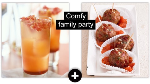 Comfy family party