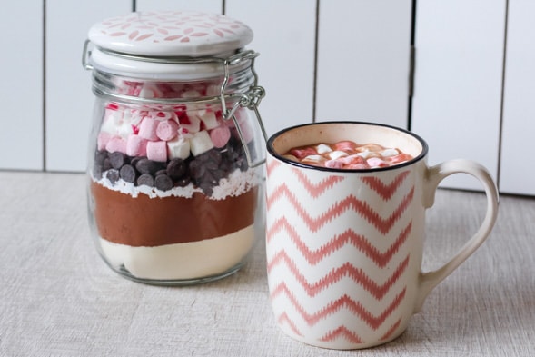 Chocolademelk jar