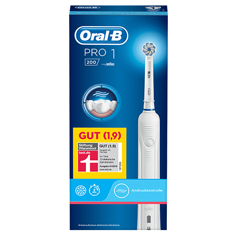 Oral-B PRO 1 Elektrische Bewertungen Zahnbürste: 200