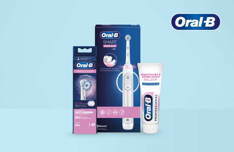 Oral-B Produkte gegen schmerzempfindliche Zähne