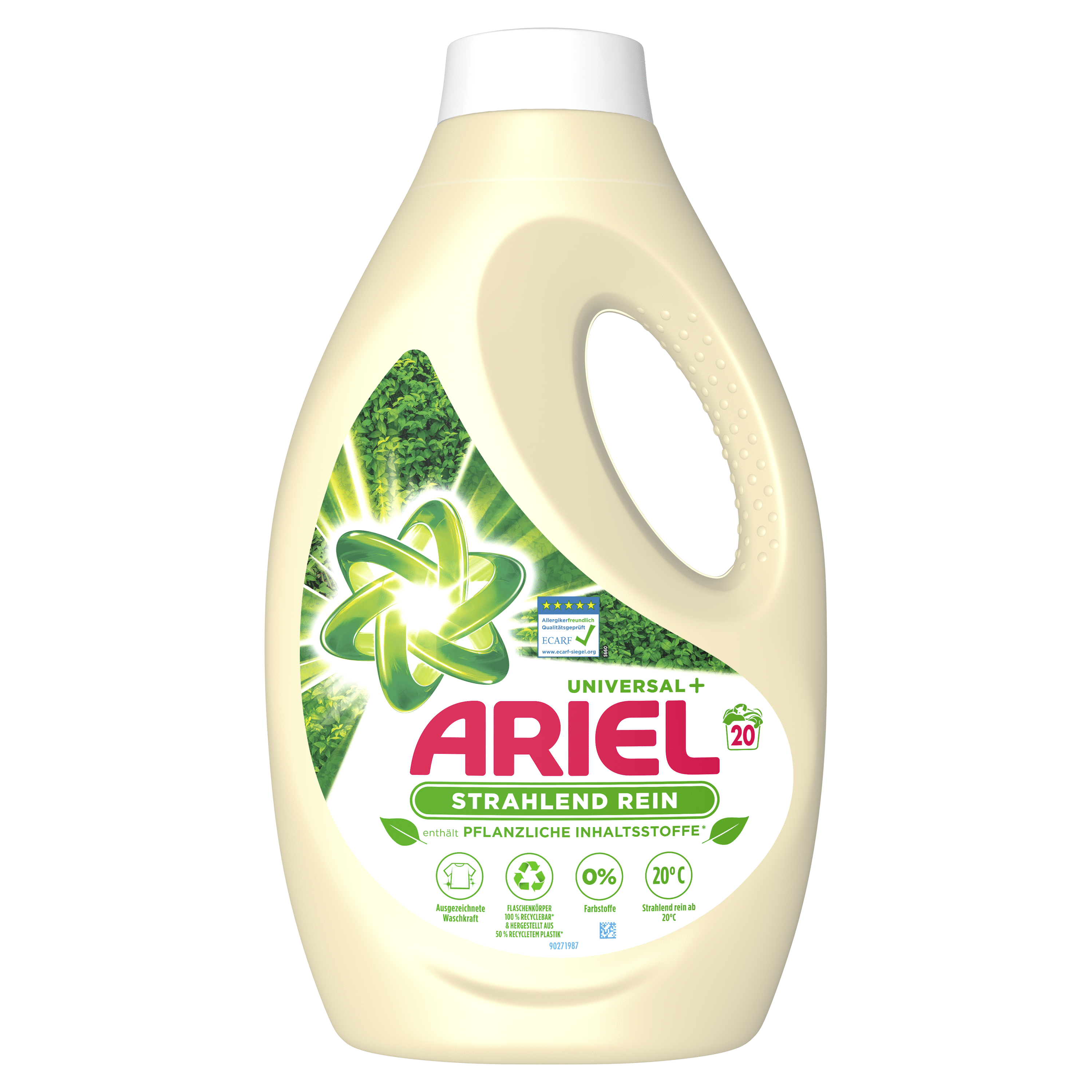 Ariel Universal+ auf Pflanzenbasis Flüssig Bewertungen