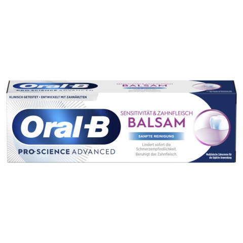 Oral-B PRO-SCIENCE ADVANCED Sensitivität Und Zahnfleischbalsam