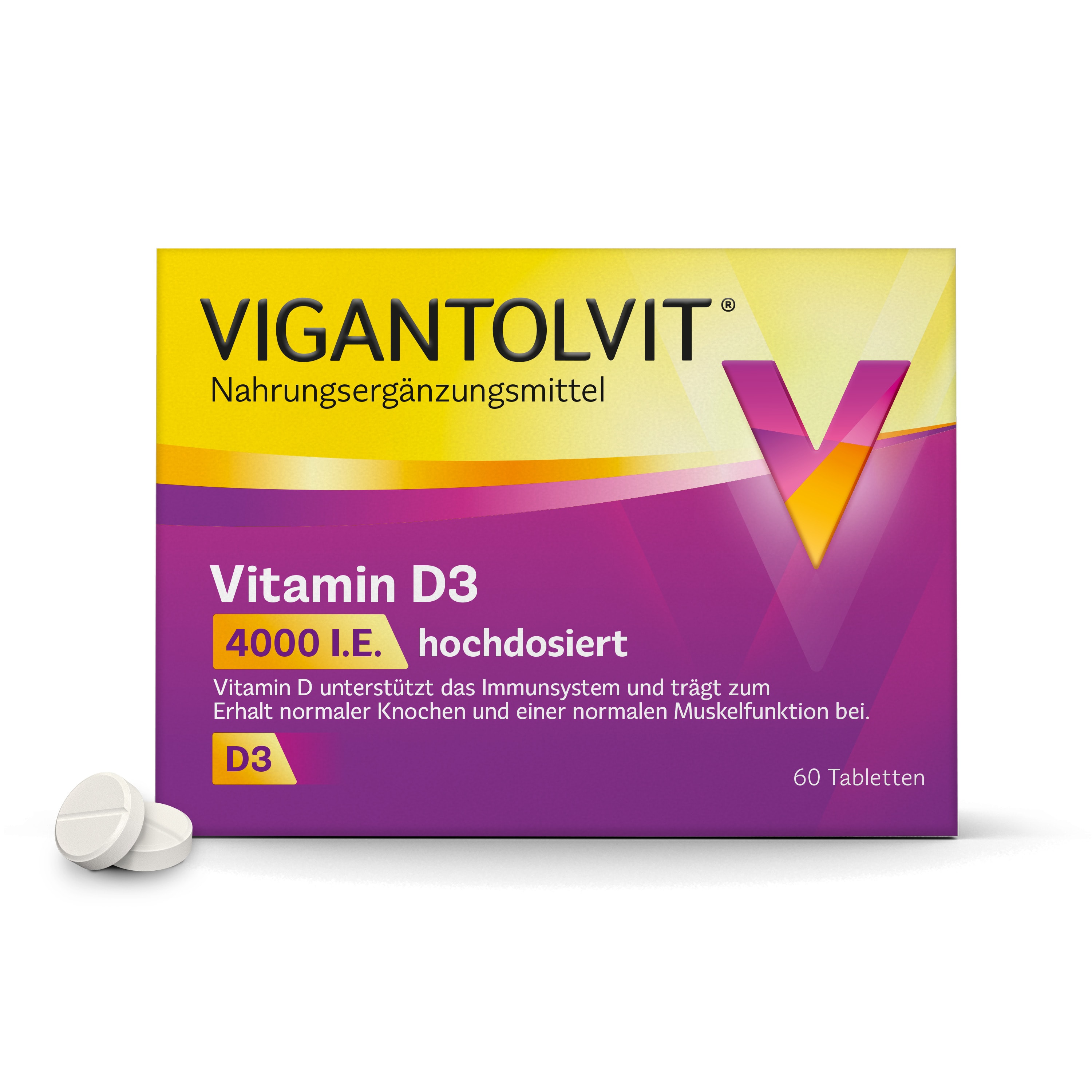 VIGANTOLVIT® 4000 I.E. hochdosiertes Vitamin D Präparat