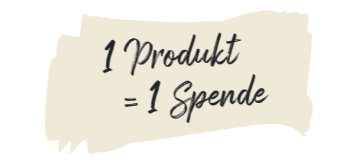 1 produkt = 1 spende