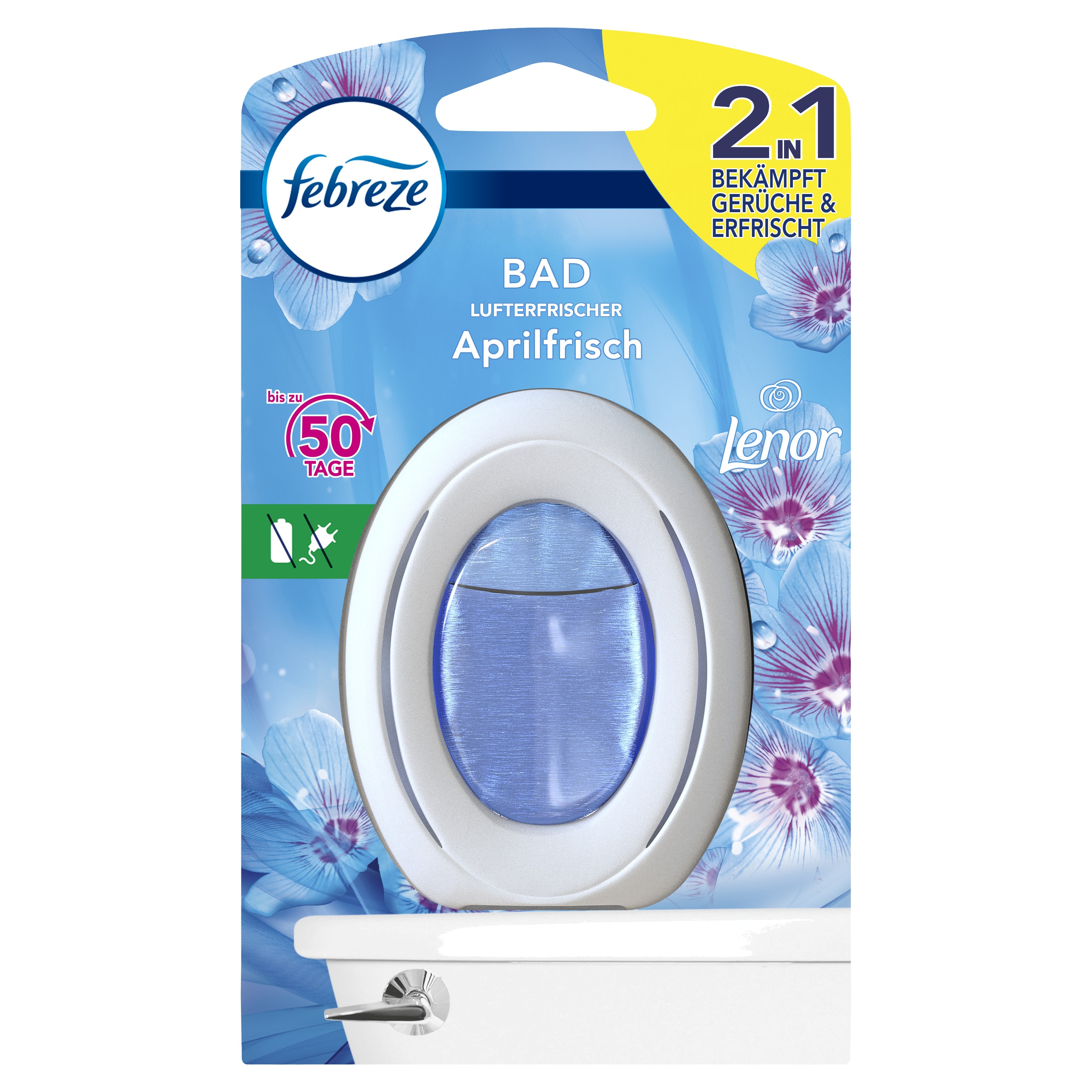 Febreze Bad Lufterfrischer Lenor Aprilfrisch