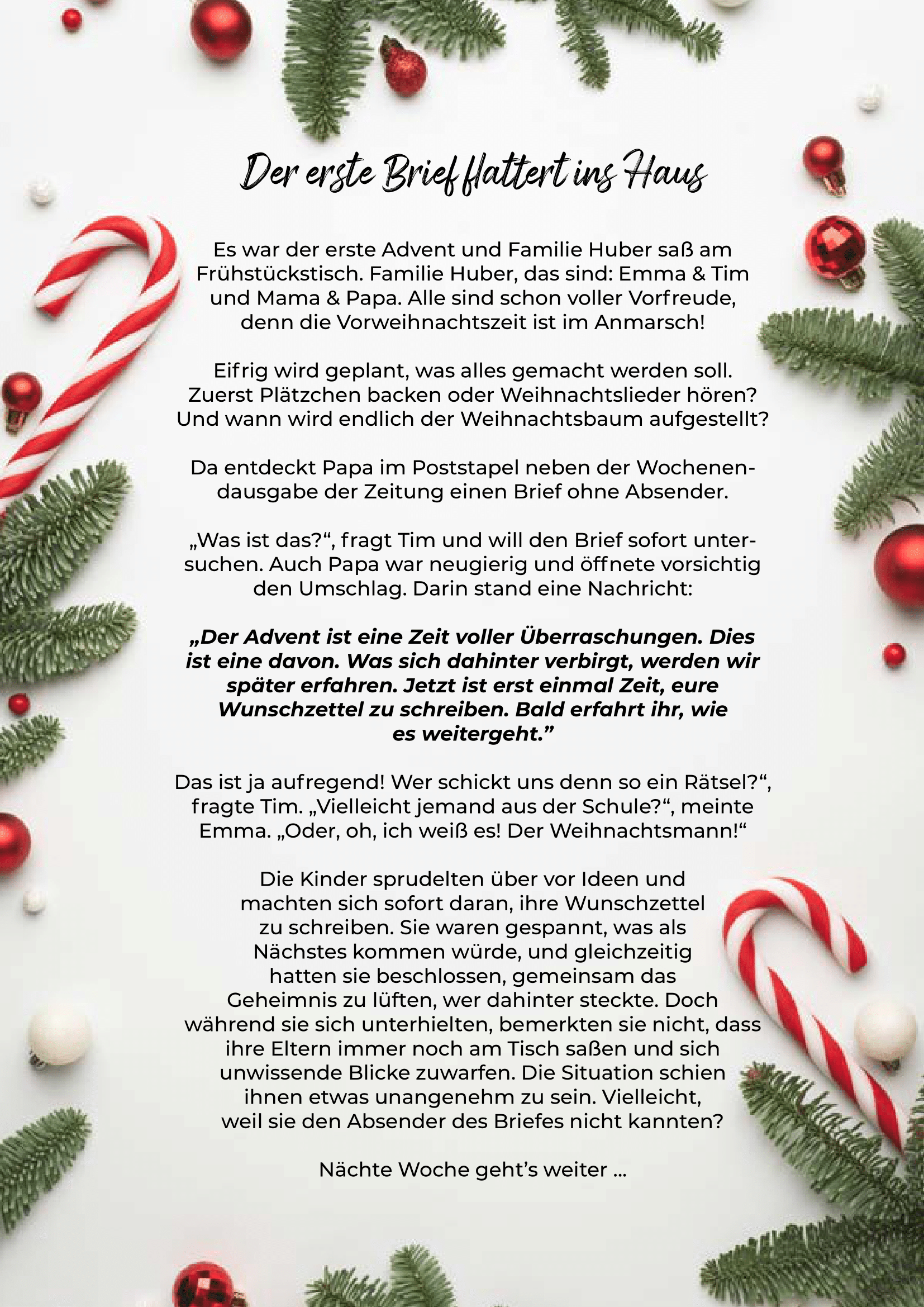 weihnachtsgeschichte
