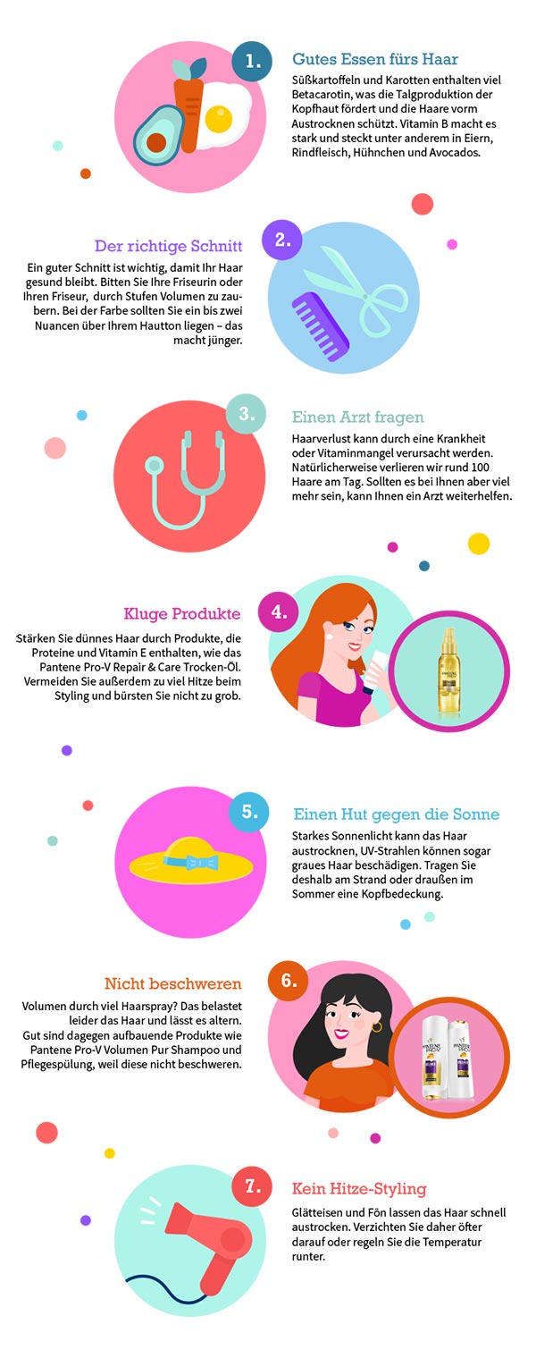 haare pflegen 7 anti aging regeln