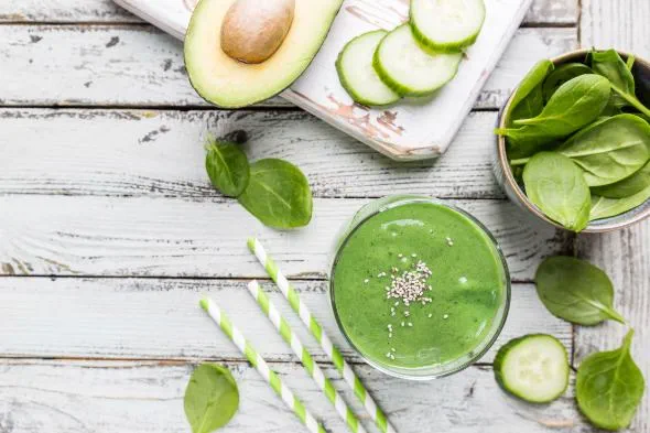batido verde casero