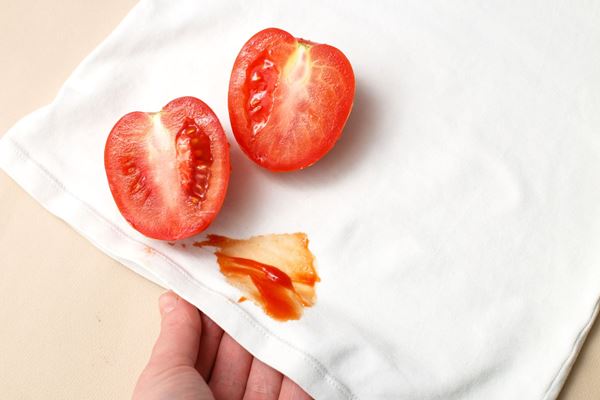mancha de tomate