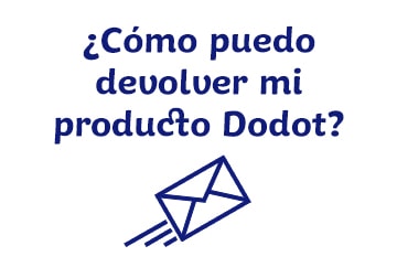 Cómo puedo devolver mi producto Dodot?