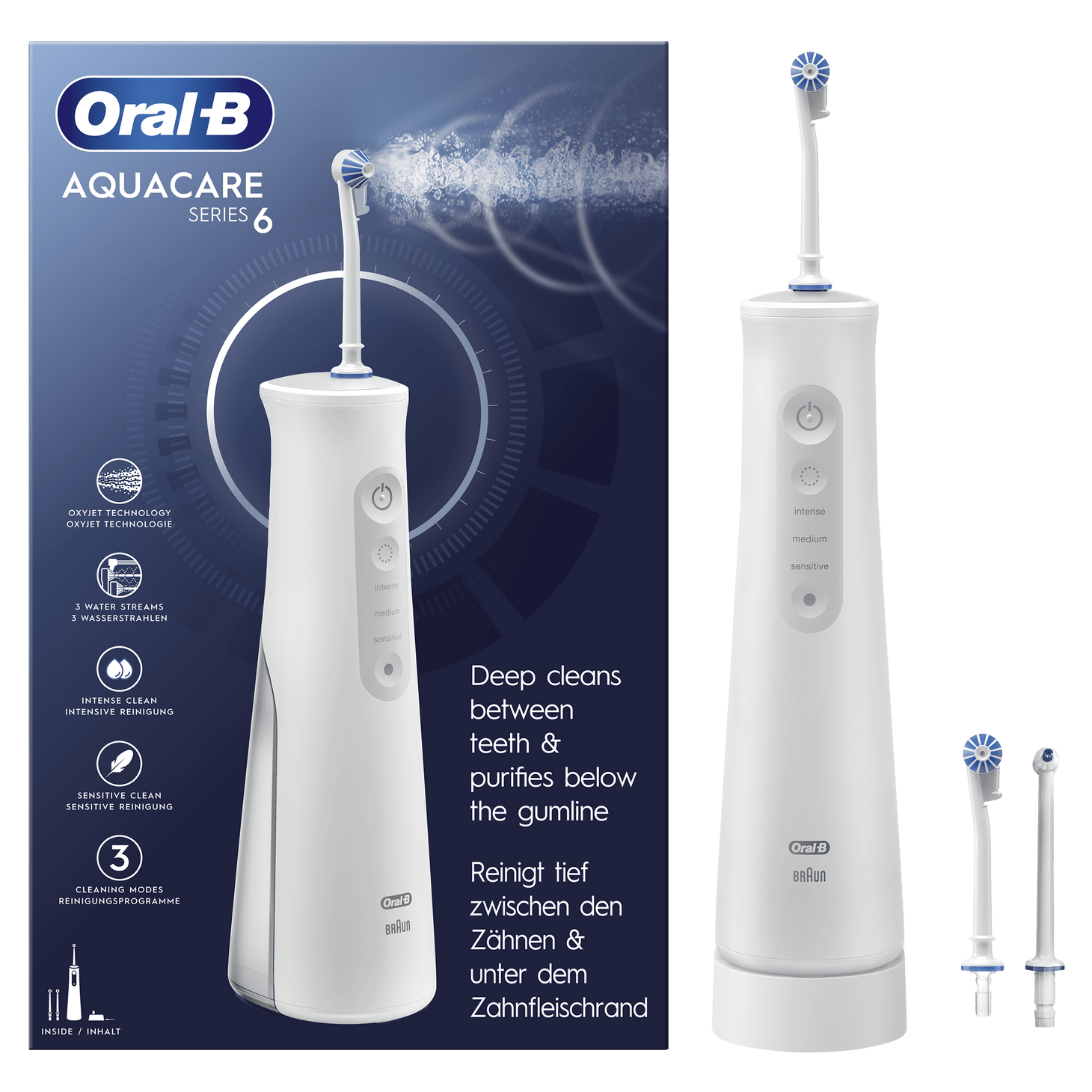 Oral B Irrigador portatil Aquacare Pro Expert