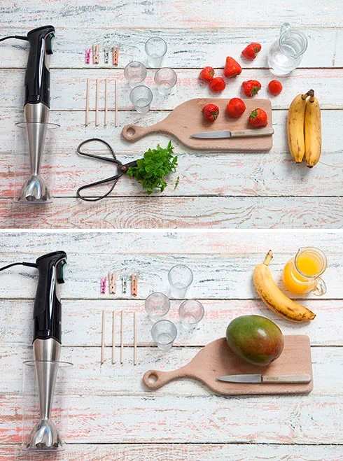 Ingredientes y material que necesitas