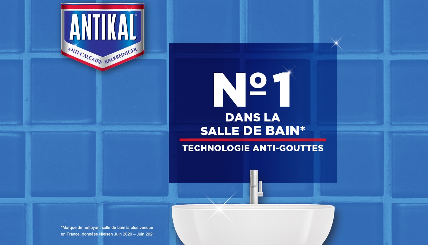 Salle de bain Anti-calcaire Classic - Spray ANTIKAL