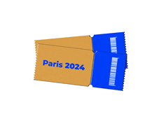 Ticket pour des places Paris 2024
