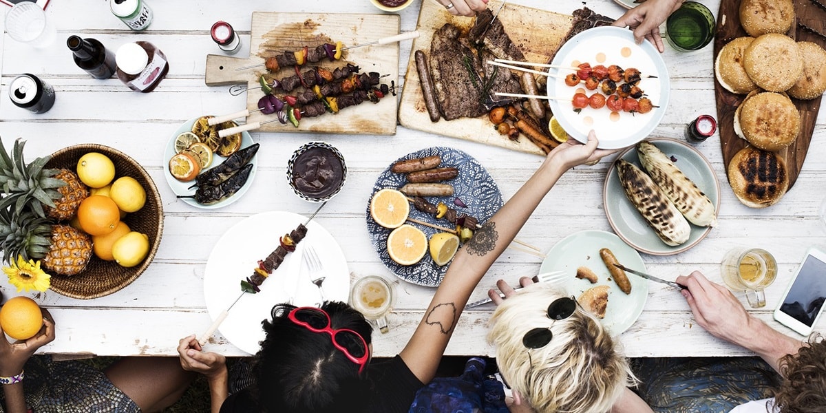 Un barbecue original entre amis