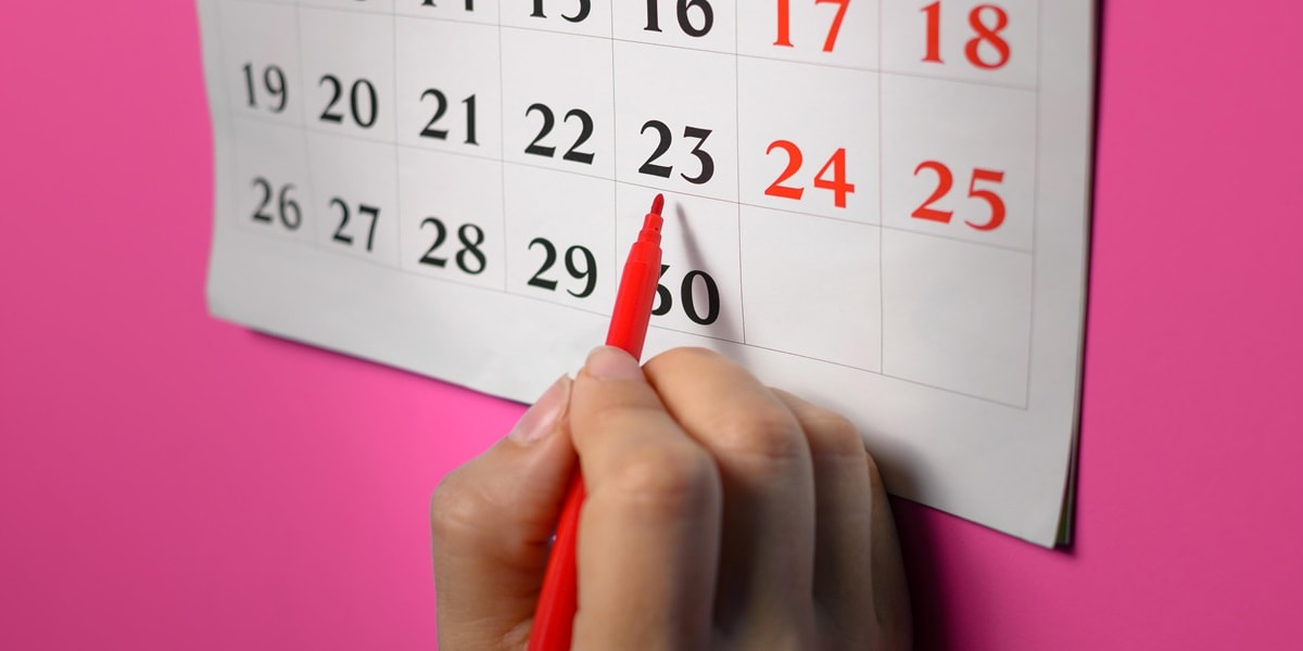 Calendrier de règles comment calculer les cycles ? Envie de Plus
