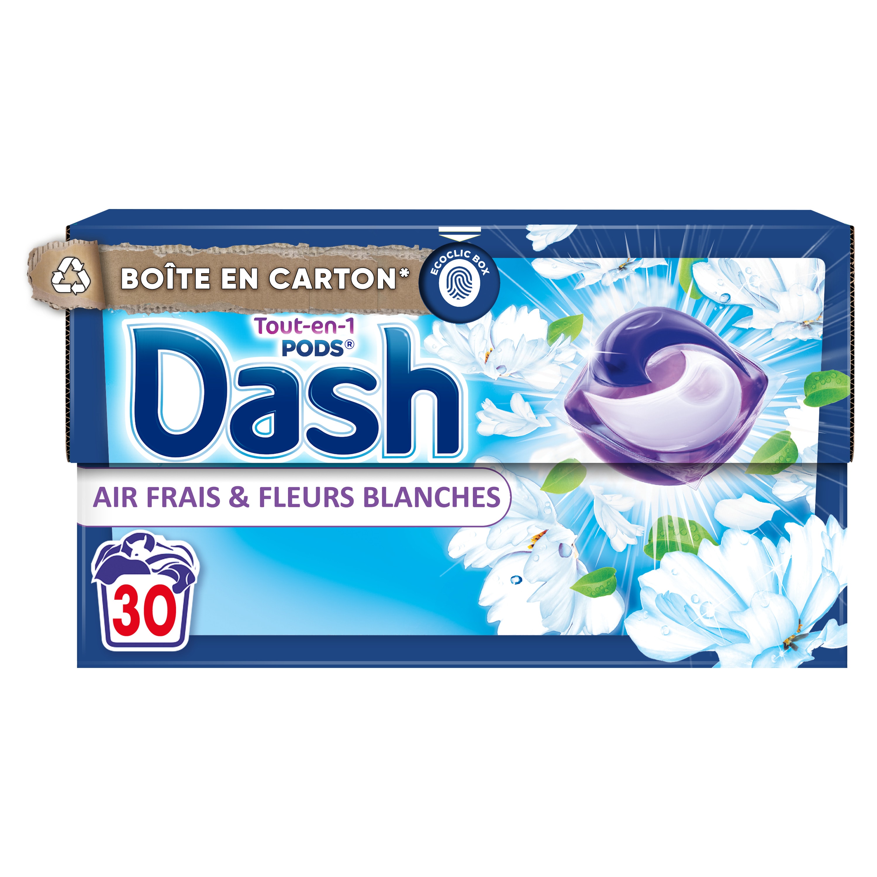 DASH All in 1 Pods Lessive La Collection Lenor 60 Capsules Différents  Styles