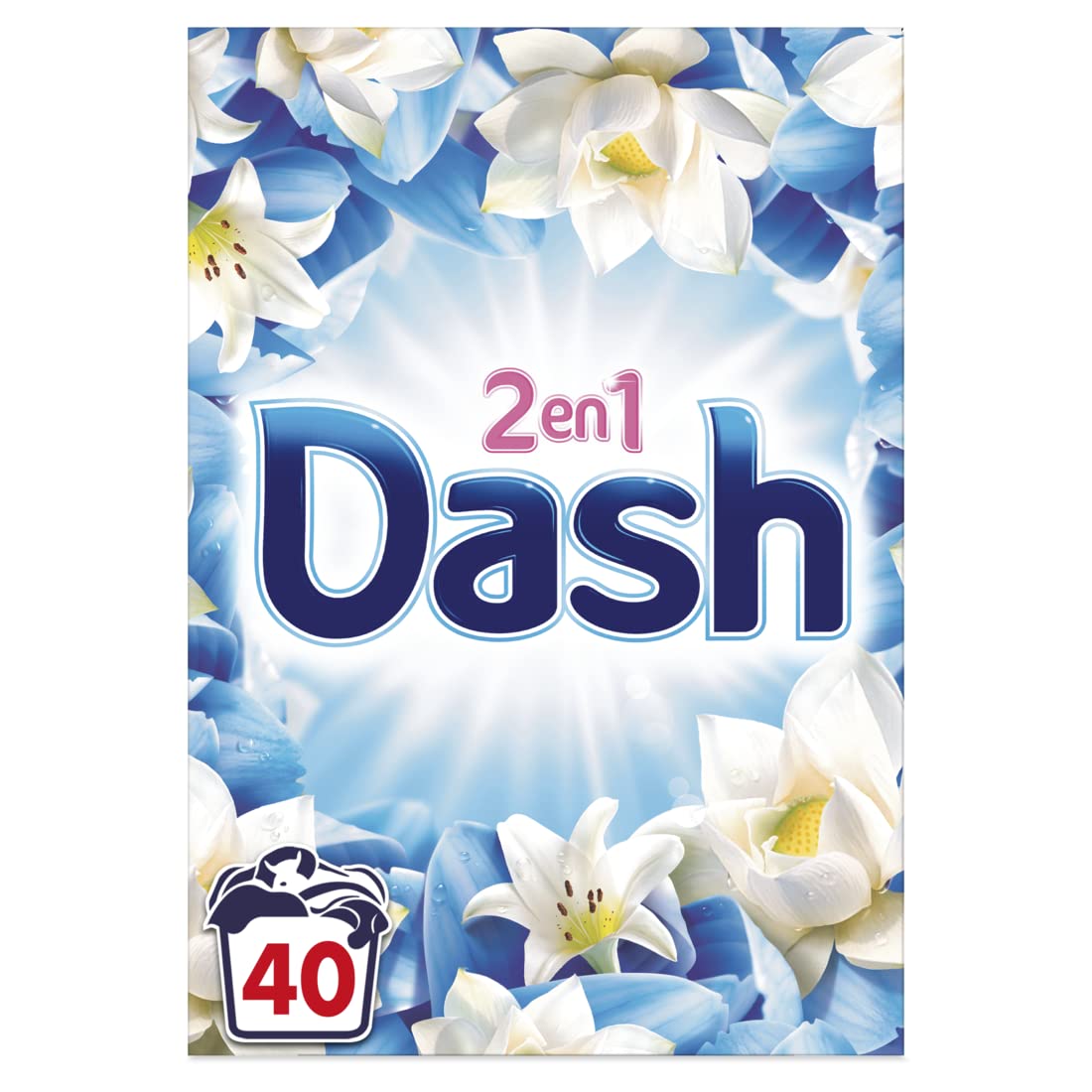 Pods de lessive Dash 2en1