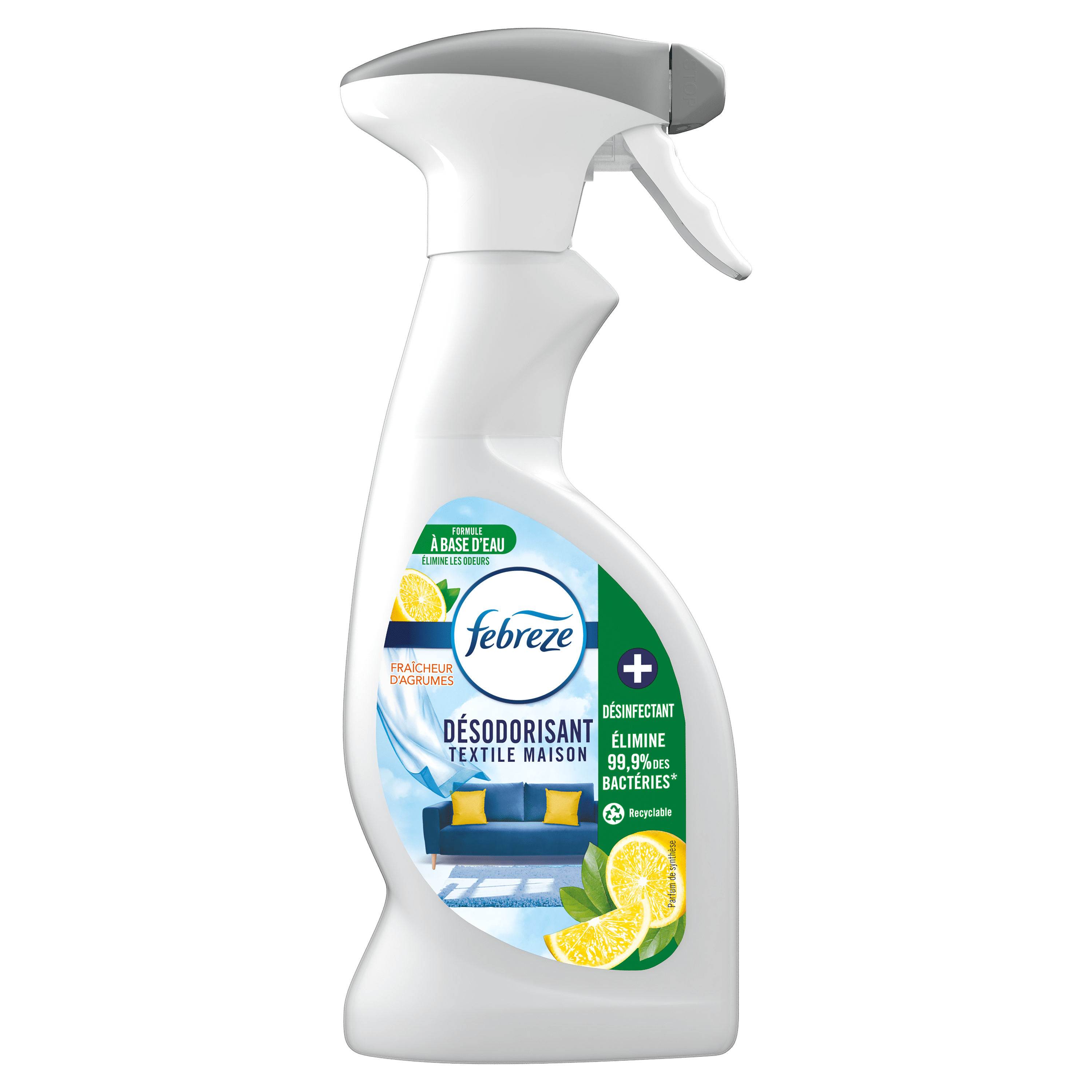Febreze Textile Agrumes Désinfectant 375mL