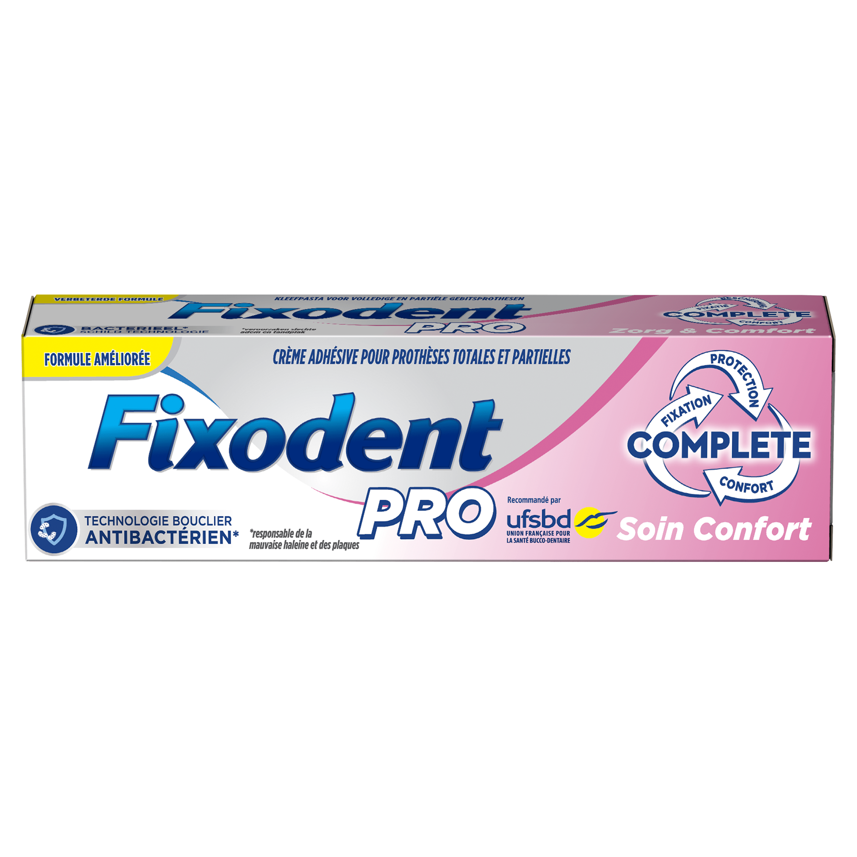 Fixodent Pro Complète Soin Confort