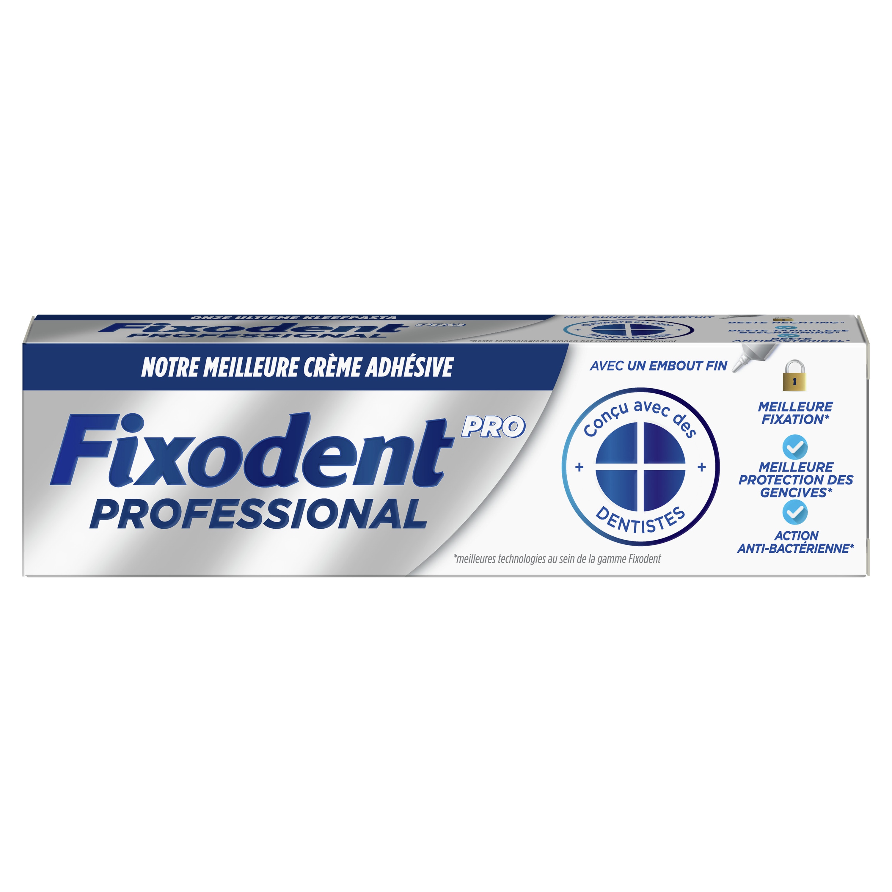 Fixodent Pro Professional Notre Meilleure Crème Adhésive Envie de Plus