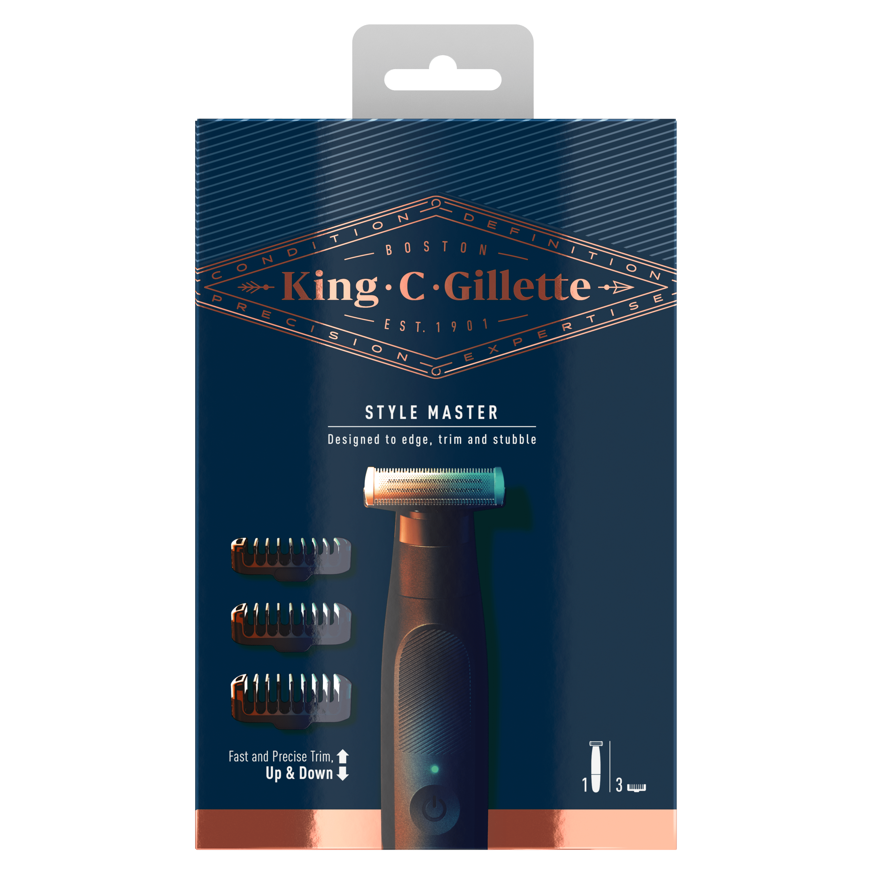 King C Gillette Style Master